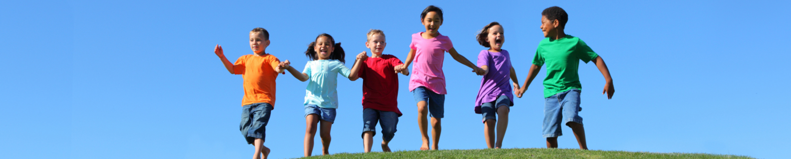 running kids