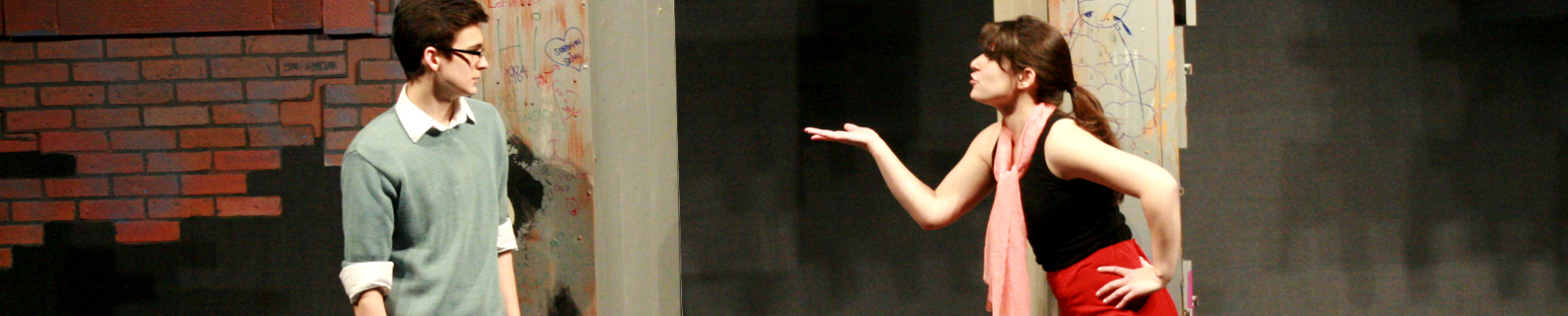 scene from a school play