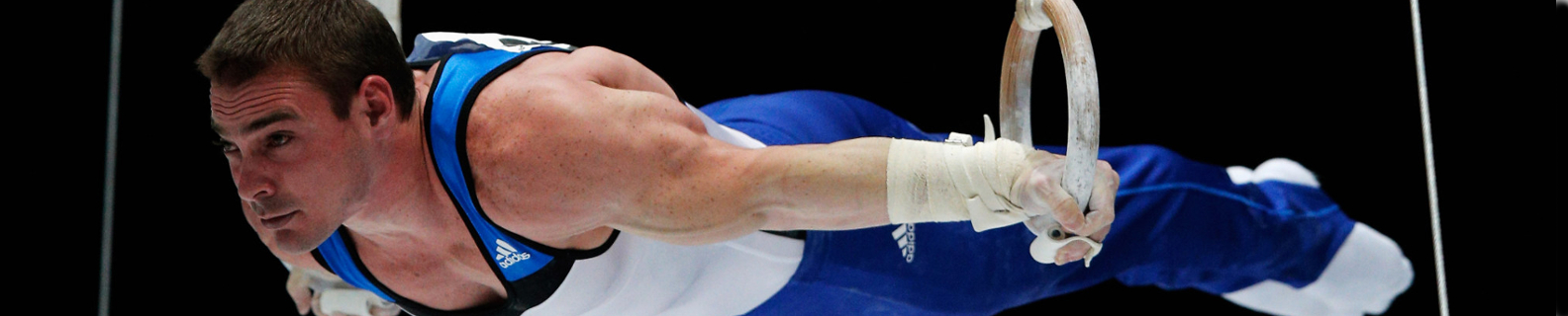 Brazilian gymnast Arthur Zanetti
